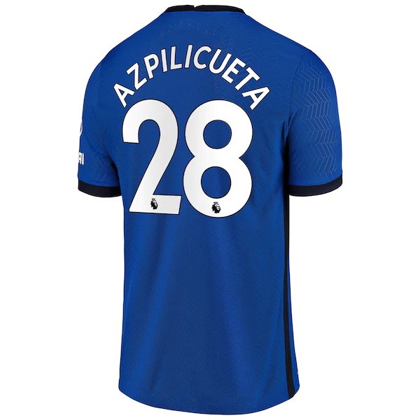 Camiseta Chelsea NO.28 Azpilicueta 1ª 2020-2021 Azul